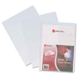 Nyrex Wallets A4 Clear [Pack 25]
